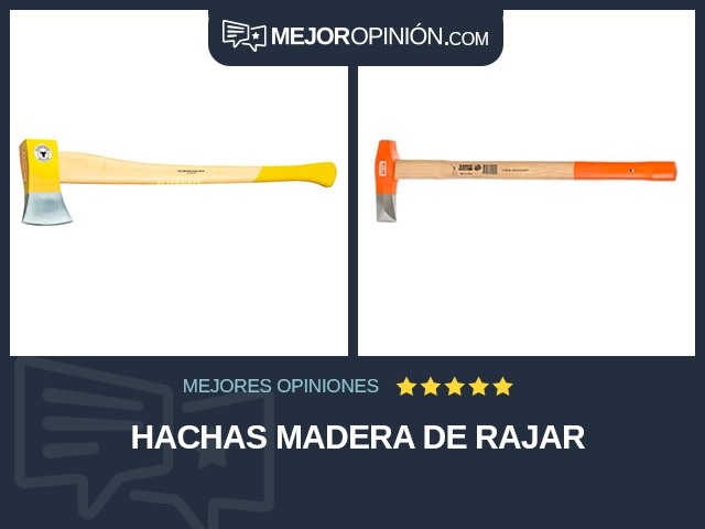 Hachas Madera De rajar