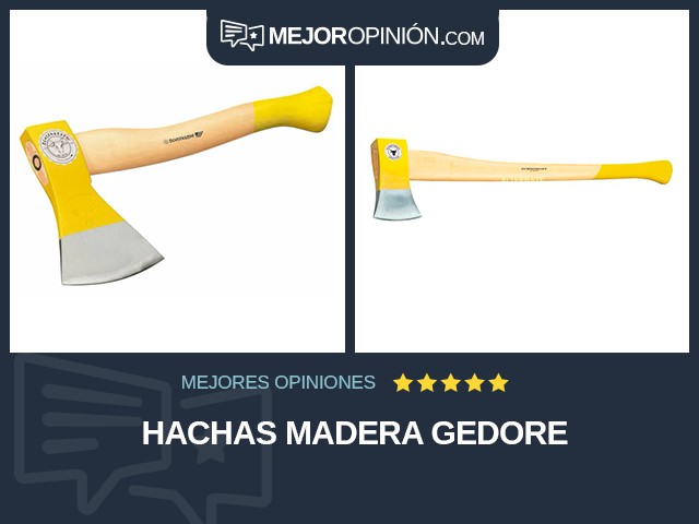 Hachas Madera Gedore