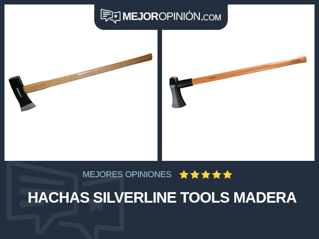 Hachas Silverline Tools Madera