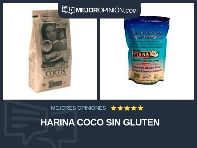 Harina Coco Sin gluten
