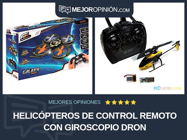 Helicópteros de control remoto Con giroscopio Dron