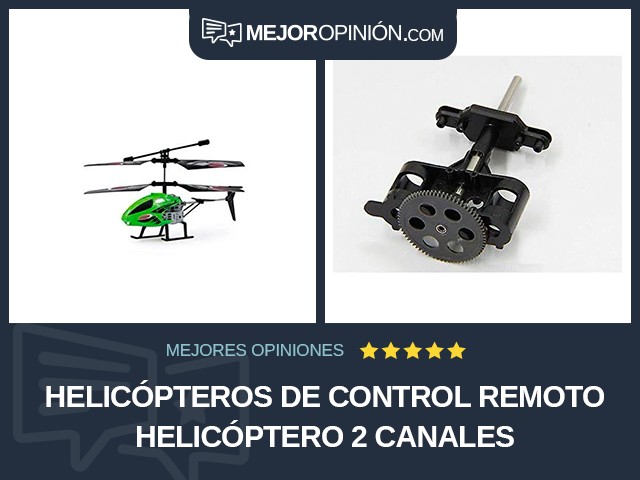 Helicópteros de control remoto Helicóptero 2 canales