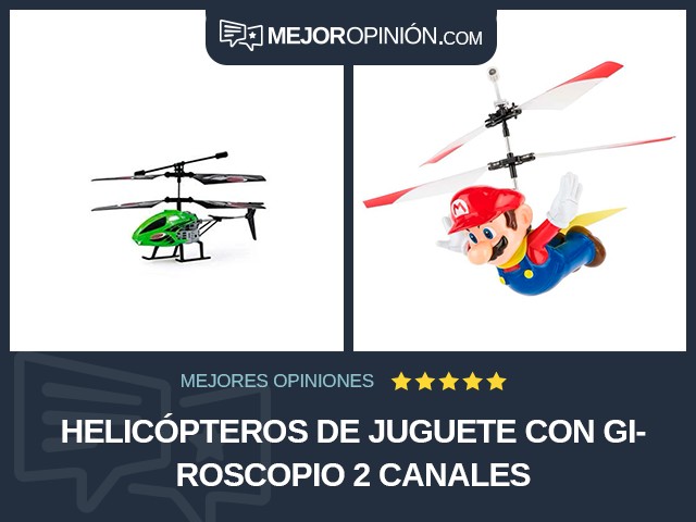 Helicópteros de juguete Con giroscopio 2 canales