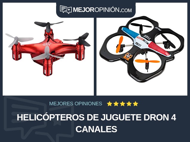 Helicópteros de juguete Dron 4 canales
