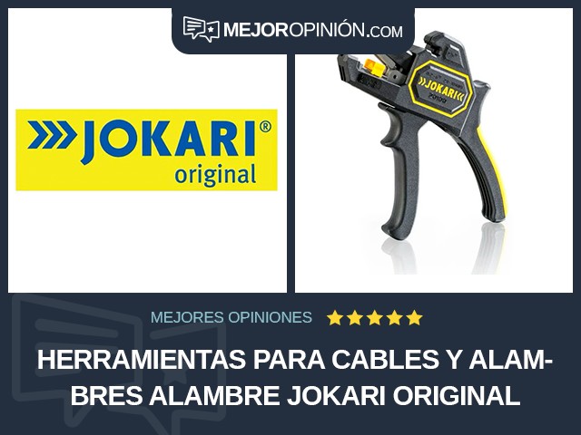 Herramientas para cables y alambres Alambre Jokari Original