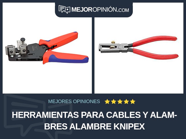 Herramientas para cables y alambres Alambre Knipex