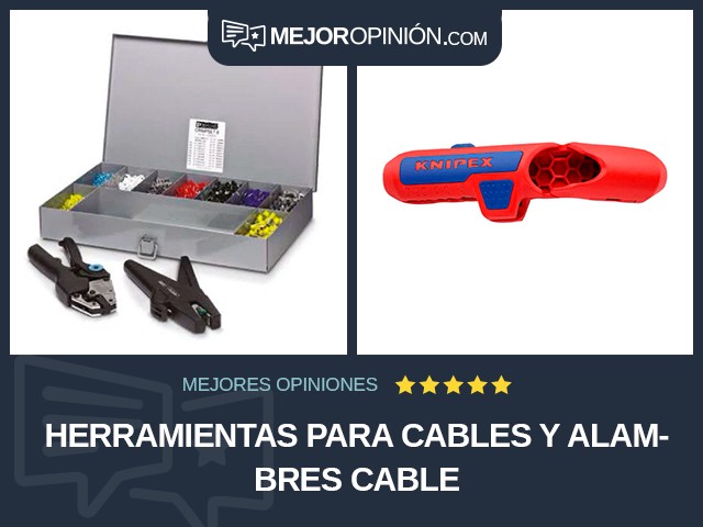 Herramientas para cables y alambres Cable