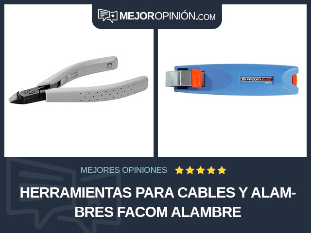 Herramientas para cables y alambres Facom Alambre