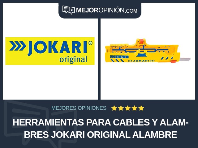 Herramientas para cables y alambres Jokari Original Alambre