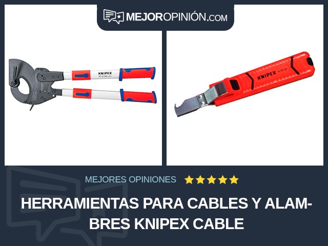 Herramientas para cables y alambres Knipex Cable