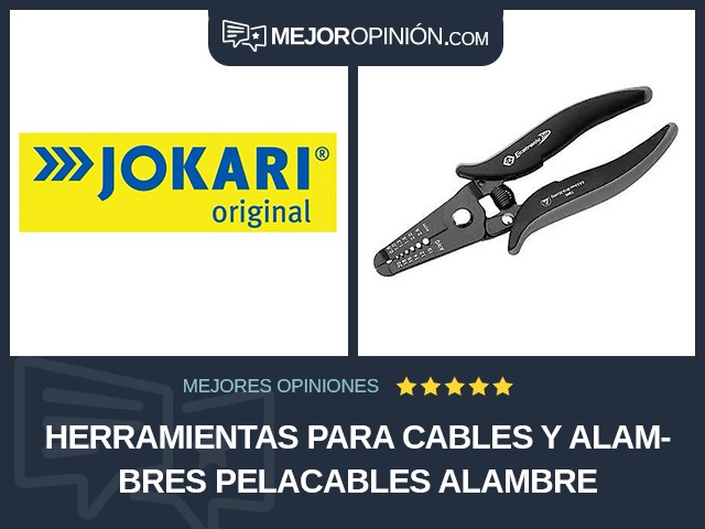 Herramientas para cables y alambres Pelacables Alambre