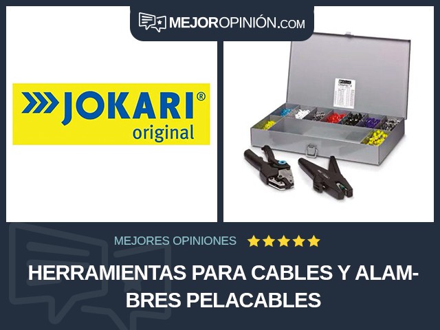 Herramientas para cables y alambres Pelacables