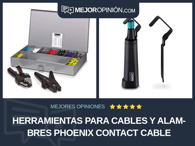 Herramientas para cables y alambres Phoenix Contact Cable