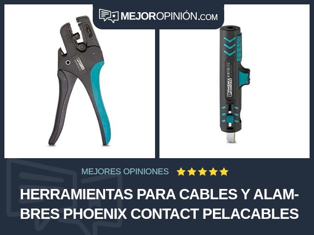 Herramientas para cables y alambres Phoenix Contact Pelacables