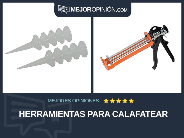 Herramientas para calafatear