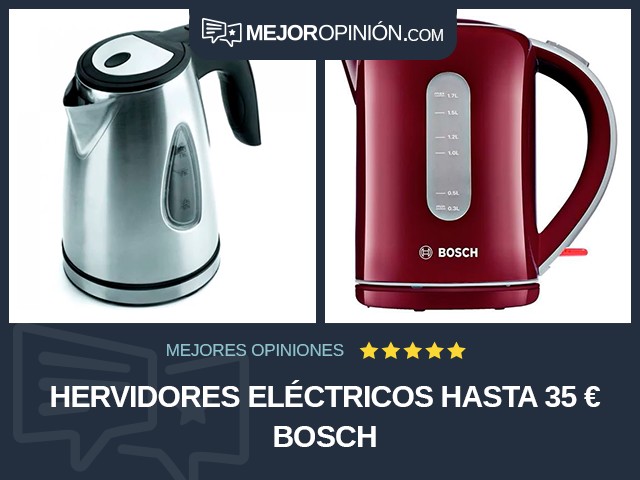 Hervidores eléctricos Hasta 35 € Bosch
