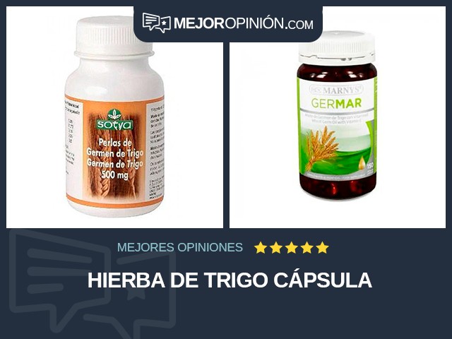 Hierba de trigo Cápsula