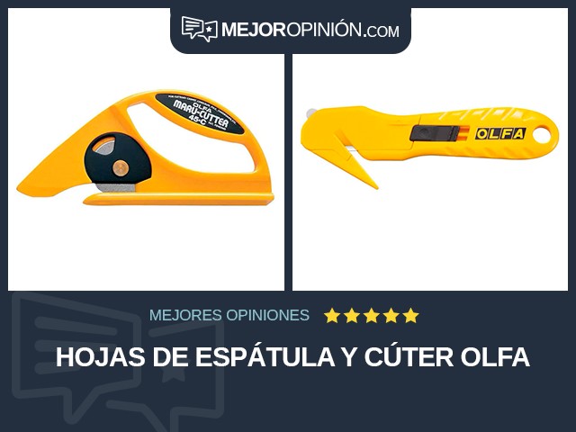 Hojas de espátula y cúter OLFA