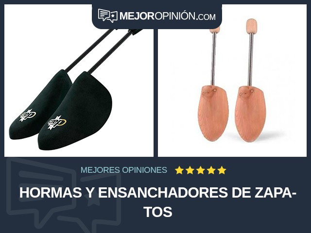 Hormas y ensanchadores de zapatos