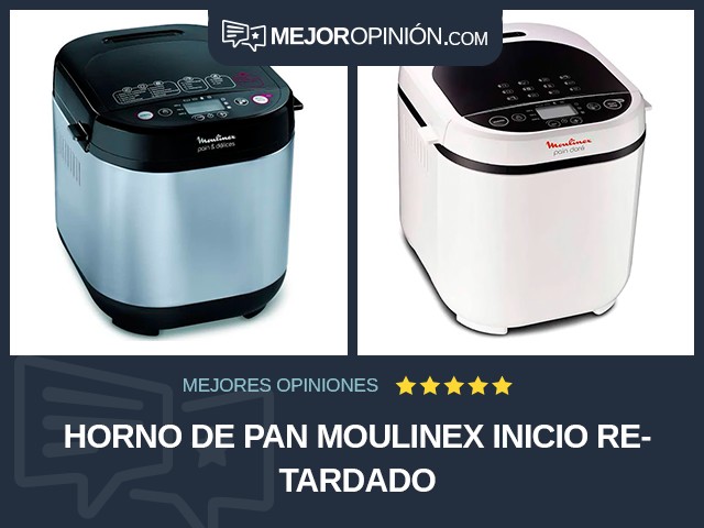 Horno de pan Moulinex Inicio retardado