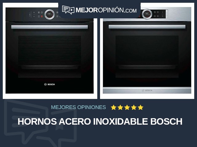 Hornos Acero inoxidable Bosch