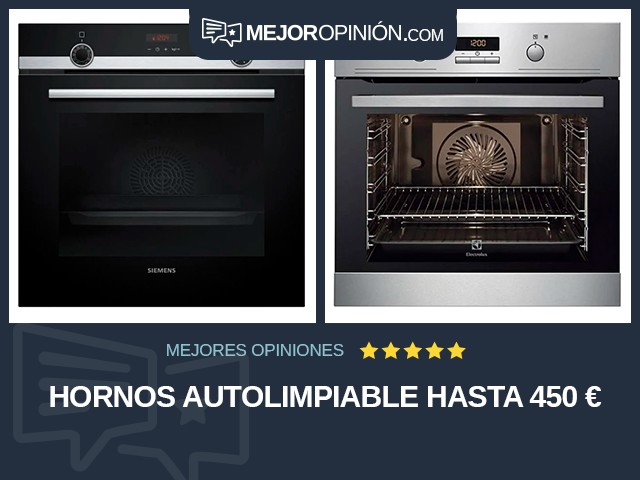 Hornos Autolimpiable Hasta 450 €