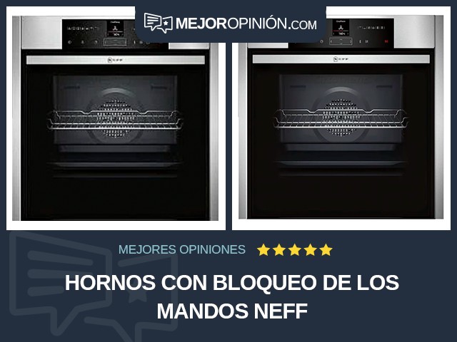 Hornos Con bloqueo de los mandos Neff