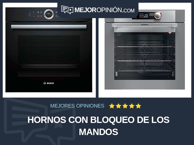 Hornos Con bloqueo de los mandos