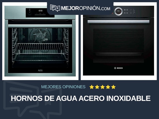 Hornos de agua Acero inoxidable