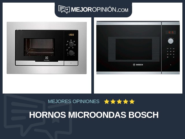Hornos microondas Bosch