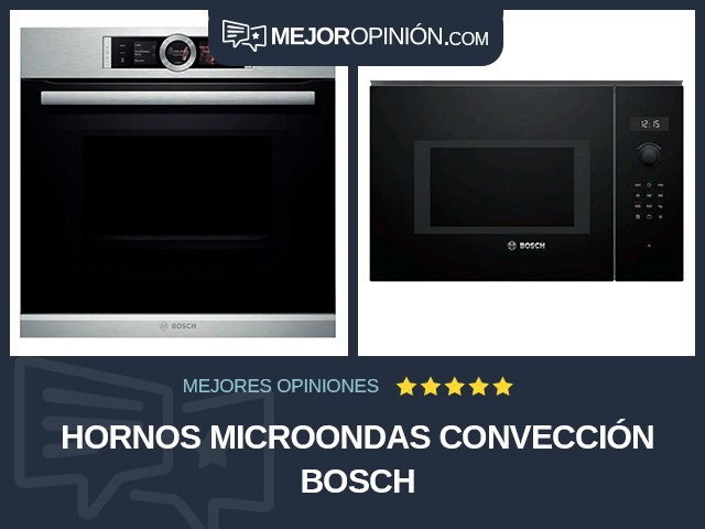 Hornos microondas Convección Bosch