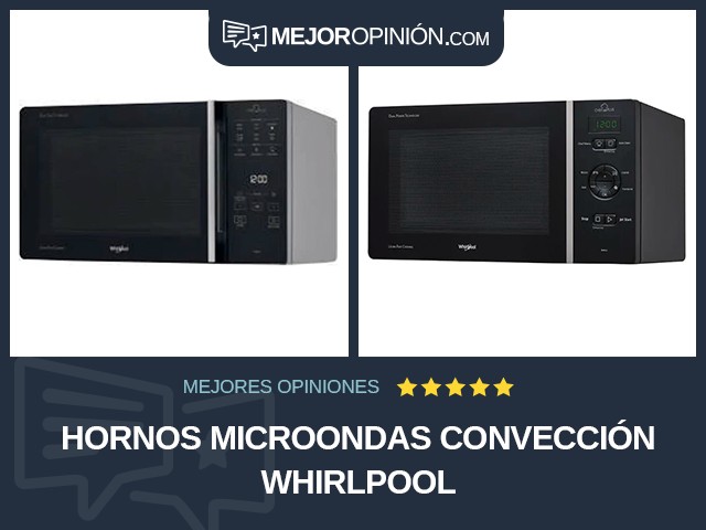 Hornos microondas Convección Whirlpool