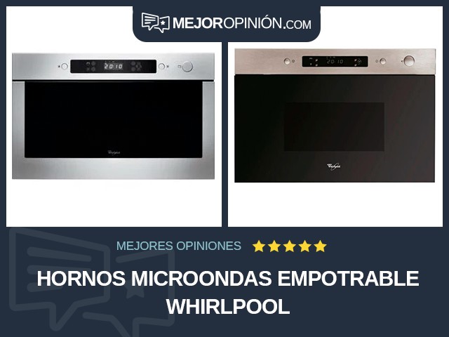 Hornos microondas Empotrable Whirlpool