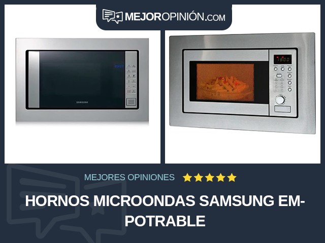 Hornos microondas Samsung Empotrable