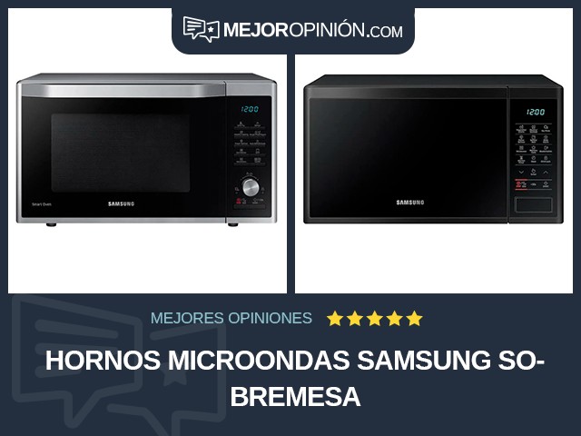 Hornos microondas Samsung Sobremesa