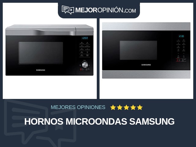 Hornos microondas Samsung