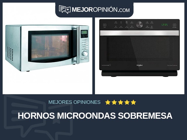 Hornos microondas Sobremesa