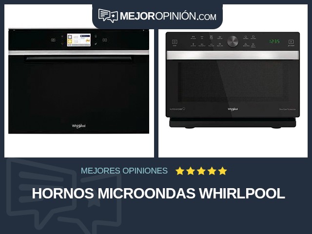 Hornos microondas Whirlpool