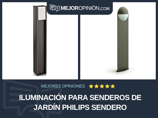 Iluminación para senderos de jardín Philips Sendero