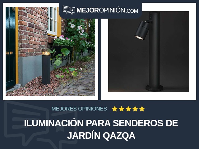 Iluminación para senderos de jardín QAZQA