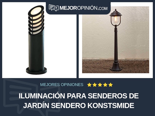 Iluminación para senderos de jardín Sendero Konstsmide