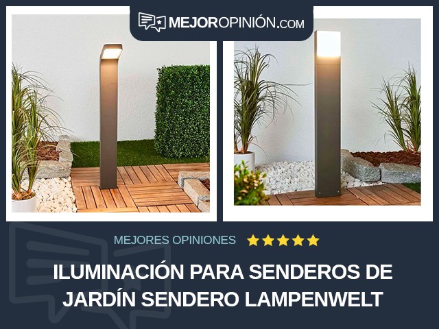 Iluminación para senderos de jardín Sendero Lampenwelt