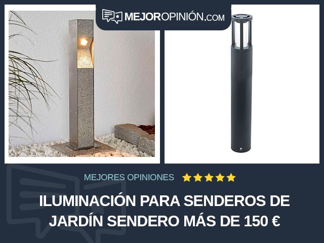 Iluminación para senderos de jardín Sendero Más de 150 €