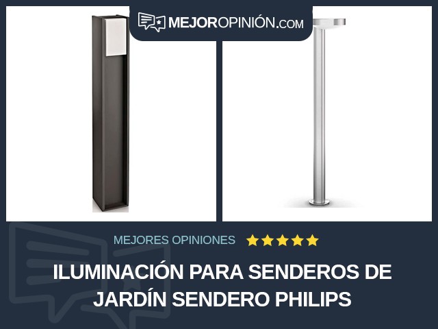 Iluminación para senderos de jardín Sendero Philips