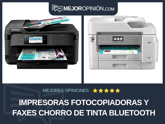 Impresoras fotocopiadoras y faxes Chorro de tinta Bluetooth