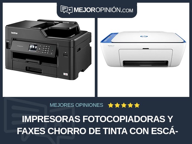 Impresoras fotocopiadoras y faxes Chorro de tinta Con escáner