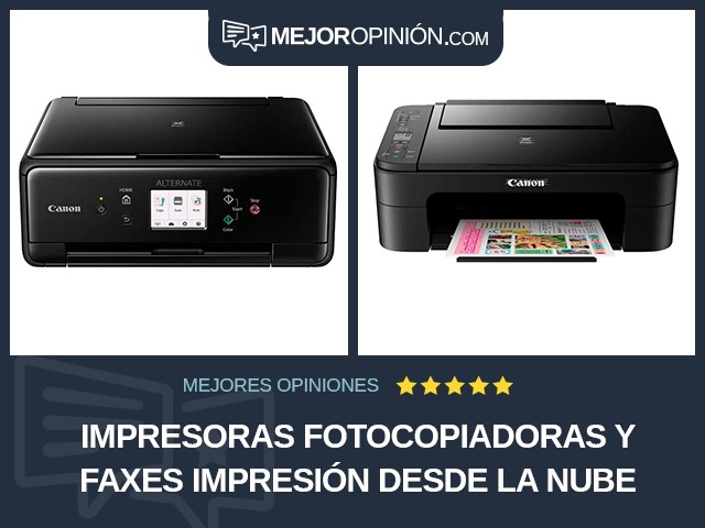 Impresoras fotocopiadoras y faxes Impresión desde la nube Canon