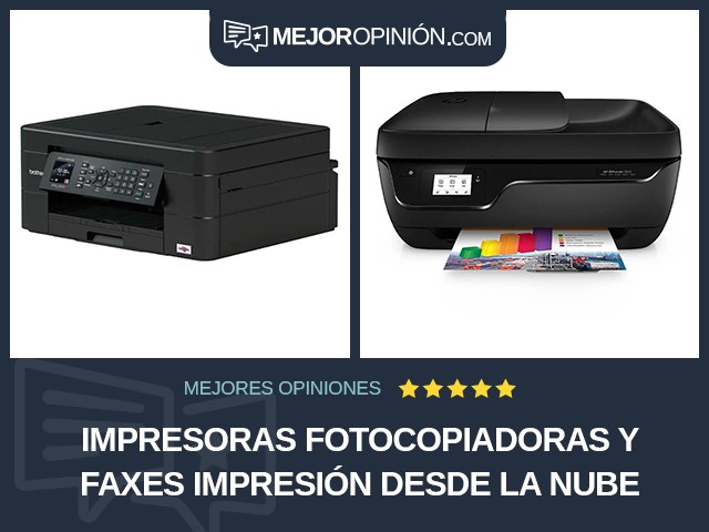 Impresoras fotocopiadoras y faxes Impresión desde la nube Chorro de tinta