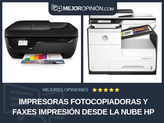 Impresoras fotocopiadoras y faxes Impresión desde la nube HP