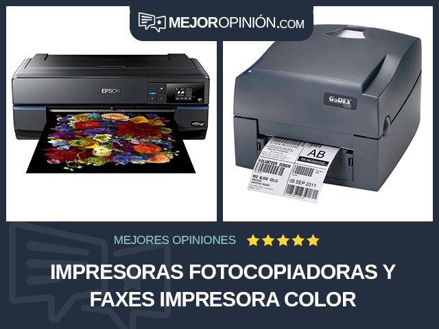 Impresoras fotocopiadoras y faxes Impresora Color